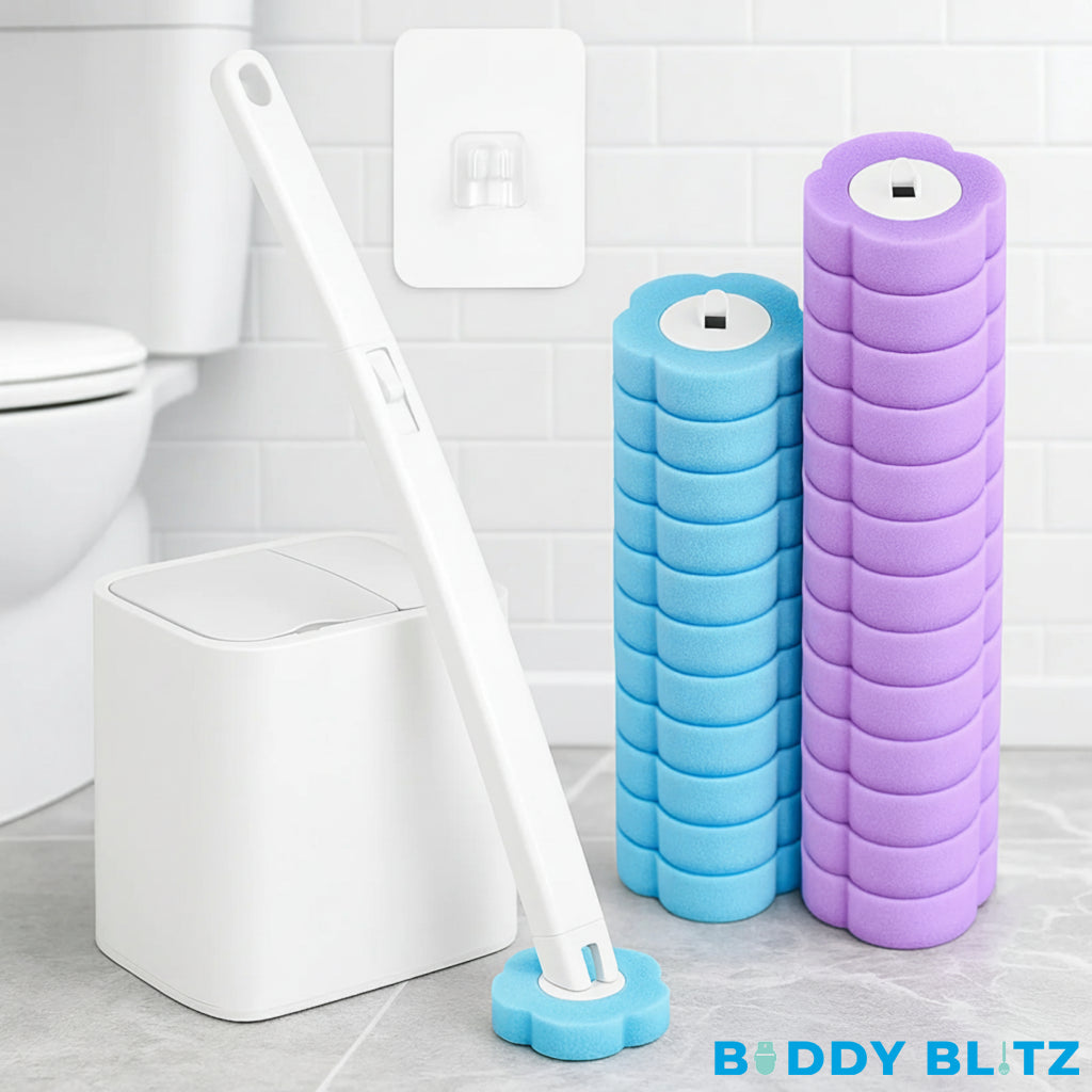 BuddyBlitz™ WC tisztító - Cserélhető betétekkel